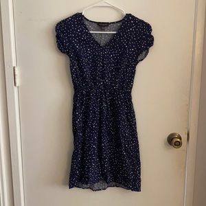 Navy blue dress